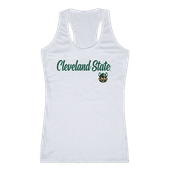 W Republic Women's Script Tank Shirt Cleveland State University 557-282