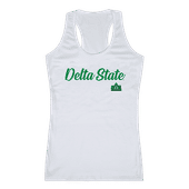 W Republic Women's Script Tank Shirt Delta State University Statesmen 557-289