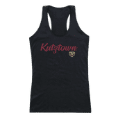 W Republic Women's Script Tank Shirt Kutztown Golden Bears 557-321