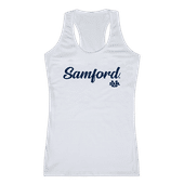 W Republic Women's Script Tank Shirt Samford University Bulldogs 557-375