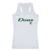 W Republic Women's Script Tank Shirt San Francisco Dons 557-377