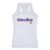 W Republic Women's Script Tank Shirt Western Illinois Leathernecks 557-405