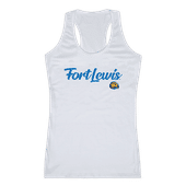 W Republic Women's Script Tank Shirt Fort Lewis College 557-437