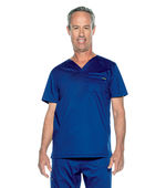 Landau Proflex 2 Pocket Scrub Top For Men 4259
