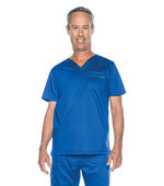Landau Proflex 2 Pocket Scrub Top For Men 4259