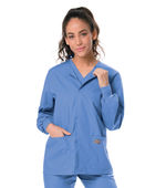 Landau Scrub Zone Snap Front, Unisex Scrub Jacket 75231
