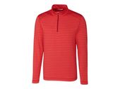 Cutter & Buck Mens Holman Stripe Half Zip BCK00087