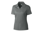 Cutter & Buck Ladies Cb Drytec Genre Textured Polo LCK02289