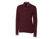 Cutter & Buck Ladies Lakemont Tipped Half Zip LCS00005