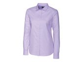 Cutter & Buck Ladies Easy Care Stretch Oxford Stripe L/S LCW00004