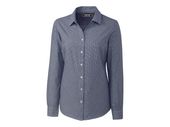 Clique Ladies L/S Granna Stain Resistant Houndstooth LQW00011