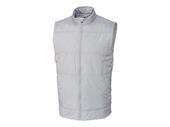 Cutter & Buck Mens Stealth Hybrid Quilted Full Zip Vest MCC00008