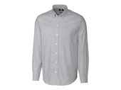 Cutter & Buck Mens Easy Care Stretch Oxford Stripe L/S MCW00141
