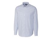 Cutter & Buck Mens Easy Care Stretch Oxford Stripe L/S MCW00141