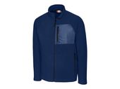 Clique Mens Summit Microfleece Hybrid Full Zip MQO00057