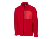 Clique Mens Summit Microfleece Hybrid Full Zip MQO00057
