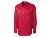 Clique Mens L/S Bergen Stain Resistant Twill MQW00008