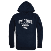 W Republic Alumni Hoodie Wisconsin Stout Blue Devils 561-413