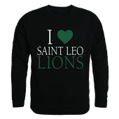 W Republic I Love Crewneck 552 Saint Leo University Fritz 552-374