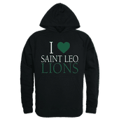 W Republic I Love Hoodie 553 Saint Leo University Fritz 553-374