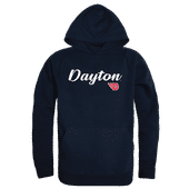 W Republic Script Hoodie Dayton Flyers 558-119