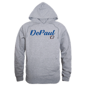 W Republic Script Hoodie Depaul Blue Demons 558-121