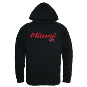 W Republic Script Hoodie Miami Of Ohio Redhawks 558-131