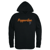 W Republic Script Hoodie Pepperdine Waves 558-196