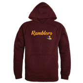 W Republic Script Hoodie Loyola Chicago Ramblers 558-333
