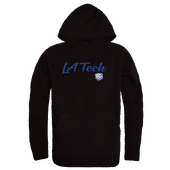 W Republic Script Hoodie Louisiana Tech Bulldogs 558-419