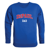 W Republic Dad Crewneck Depaul Blue Demons 562-121