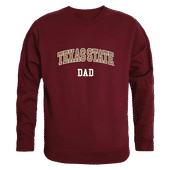 W Republic Dad Crewneck Texas State Bobcats 562-181