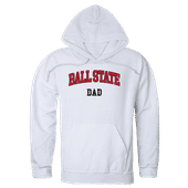 W Republic Dad Hoodie Ball State Cardinals 563-264
