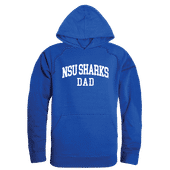 W Republic Dad Hoodie Nova Southeastern Sharks 563-358