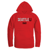 W Republic Dad Hoodie Seattle University Redhawks 563-378