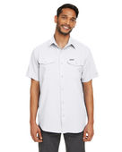 Columbia Men's Utilizer Ii Solid Performance Short-Sleeve Shirt 1577761 WHITE Primary