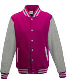 Just Hoods By Awdis Men's 80/20 Heavyweight Letterman Jacket JHA043