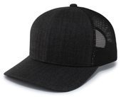 Pacific Headwear Herringbone Trucker Cap P124