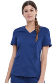 Cherokee Workwear Women V-Neck Top WW612P