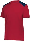 Holloway Momentum Team Tee 223501 SCARLET/NAVY Primary