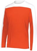 Holloway Momentum Team Long Sleeve Tee 223502 ORANGE/WHITE Primary