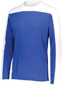 Holloway Momentum Team Long Sleeve Tee 223502 ROYAL/WHITE Primary
