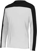 Holloway Momentum Team Long Sleeve Tee 223502 WHITE/BLACK Primary