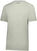 Augusta Super Soft-Spun Poly Tee 6842 OYSTER Primary