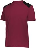 Holloway Momentum Team Tee 223501 MAROON/BLACK Primary