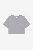 Bella+Canvas Womens Jersey Crop Tee 6482 ATHLETIC HEATHER Primary