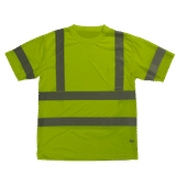 Tough Duck S/S Safety T-Shirt W/ Segmented Stripes ST121