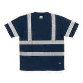 Tough Duck S/S Safety T-Shirt W/ Segmented Stripes ST121