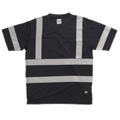 Tough Duck S/S Safety T-Shirt W/ Segmented Stripes ST122