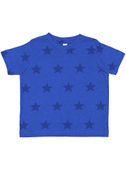 LAT Sportswear Toddler Five Star Tee ROYAL STAR Primary